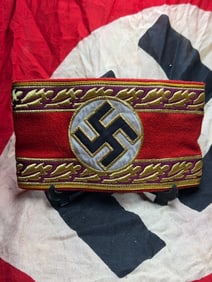 WW2 German Political Leader’s Armband (Armbinde) of the National Socialist German Workers’ Party