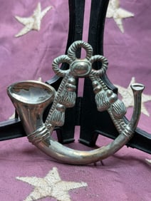 Pre–Civil War Infantry Horn Insignia, United States, ca. 1830–1860