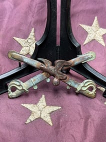 Civil War Union Artillery Insignia with Eagle