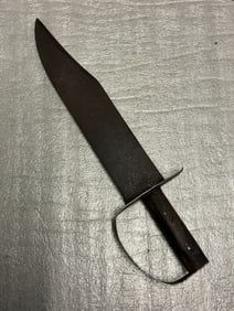 Civil War–Era Confederate Bowie Knife, Southern-Attributed, Dated “1861