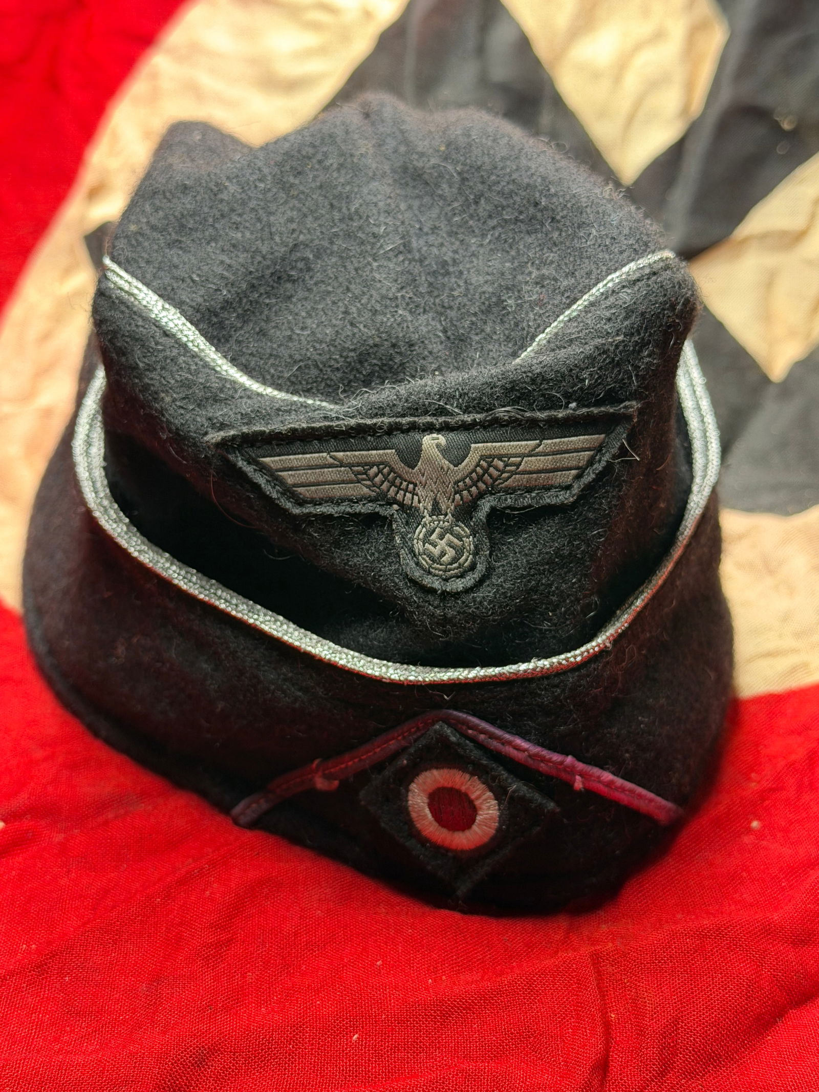 WW2 German Field Cap of the German Army (Wehrmacht), c. 1939–1945 (1 of 4)