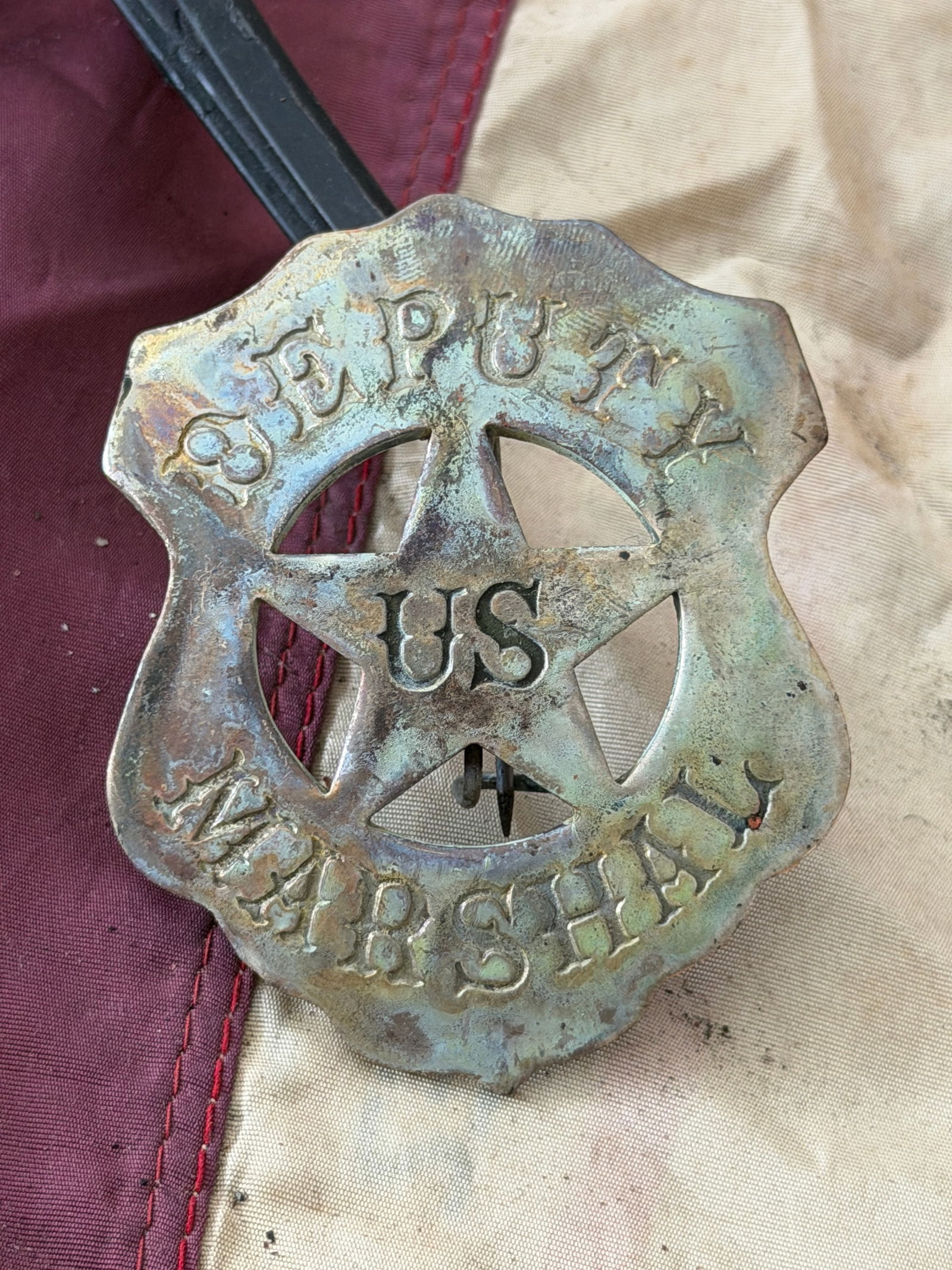 U.S. Deputy Marshal Badge, 19th Century (1 of 3)