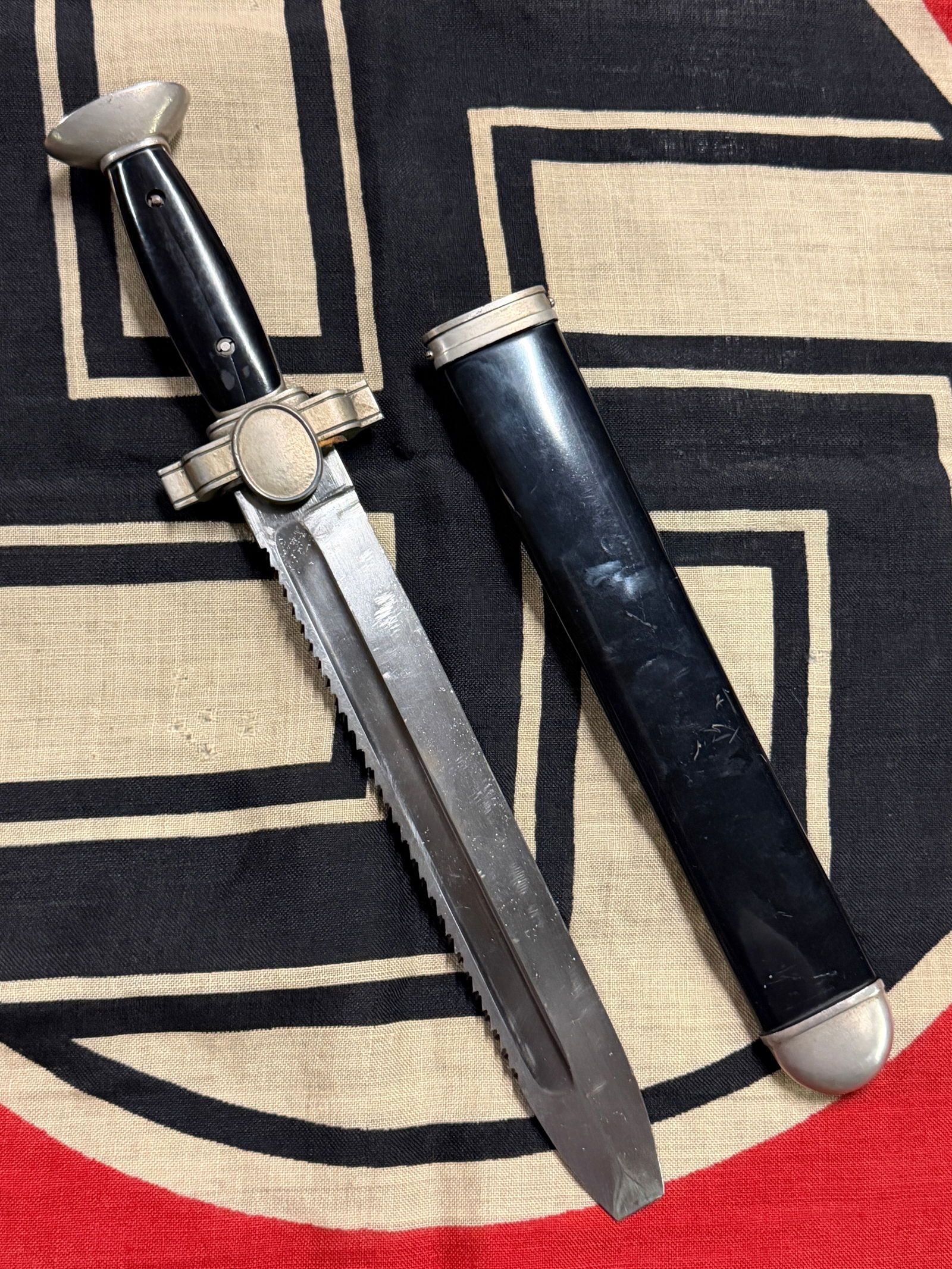 German Red Cross Hewer (Sanitätshauer), Second World War Era By Ges. Gesch. With COA (1 of 9)