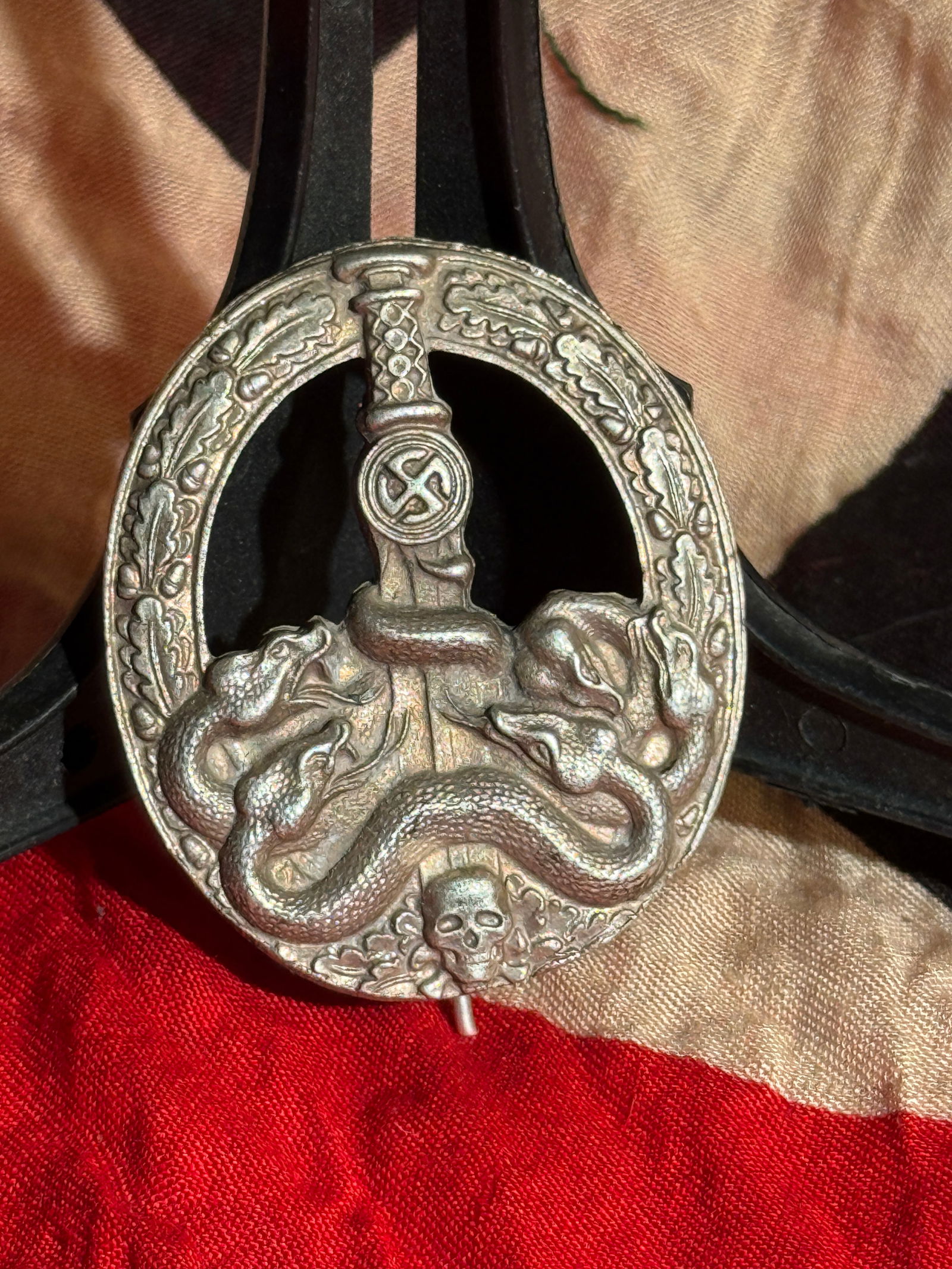 WW2 German Army Anti-Partisan Warfare Badge (Bandenkampfabzeichen), Bronze Grade, Third Reich By RZM: Bronze grade Bandenkampfabzeichen (Anti-Partisan Warfare Badge) awarded to members of the German Army (Wehrmacht) and Waffen-SS for participation in anti-partisan operations during World War II. The c