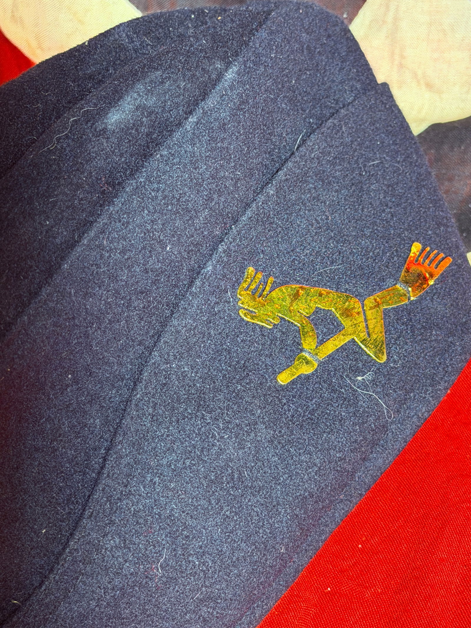 WW2 German Luftwaffe Flight Cap (Side Cap) - Maker Marked - 4