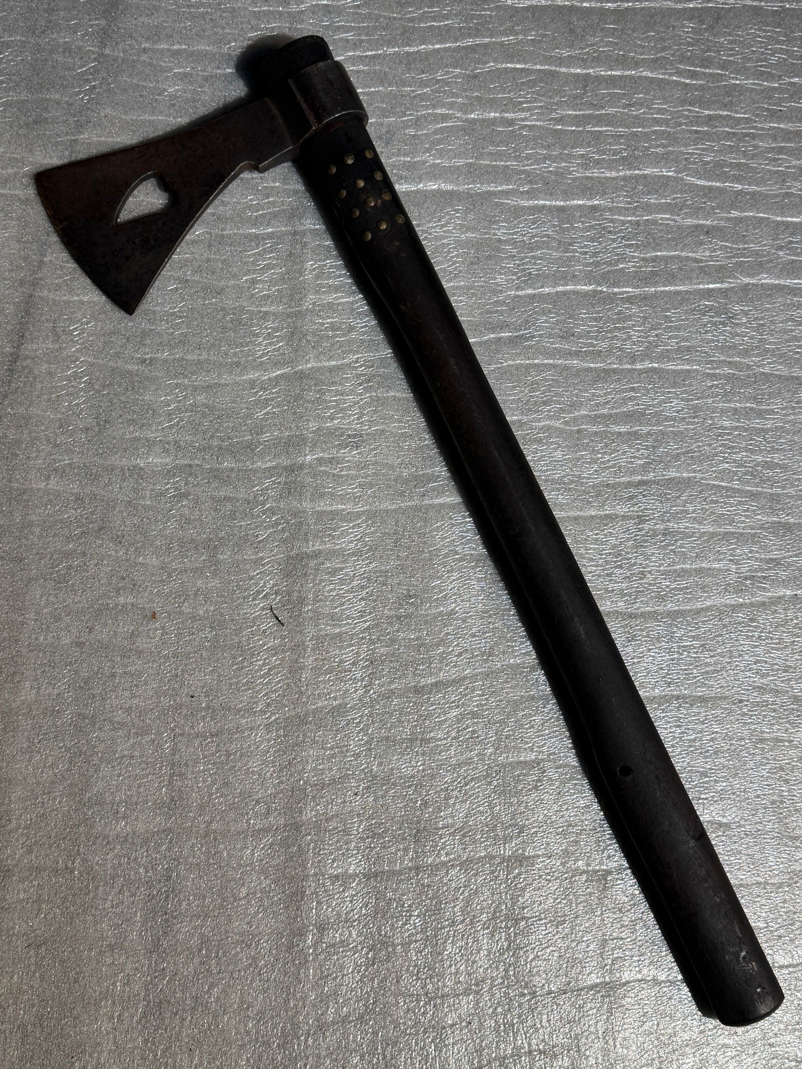 1800's Native American Heart Cut Out Pipe Tomahawk Trade Style (1 of 7)