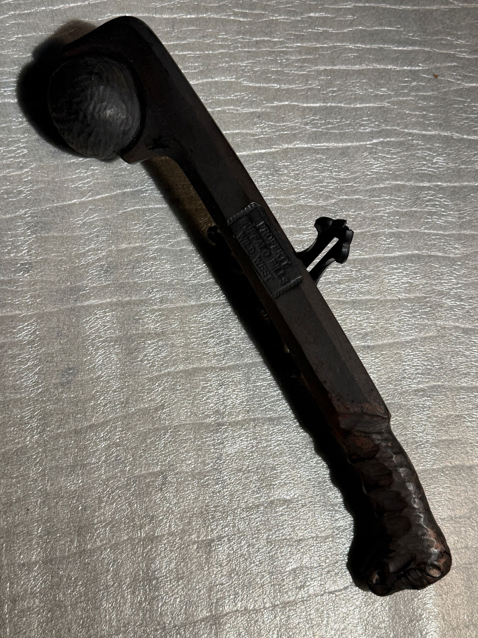 Rare 1800's Ball Headed Wall Club Maker Marked Property Of Buffalo Bills Wild West (1 of 5)