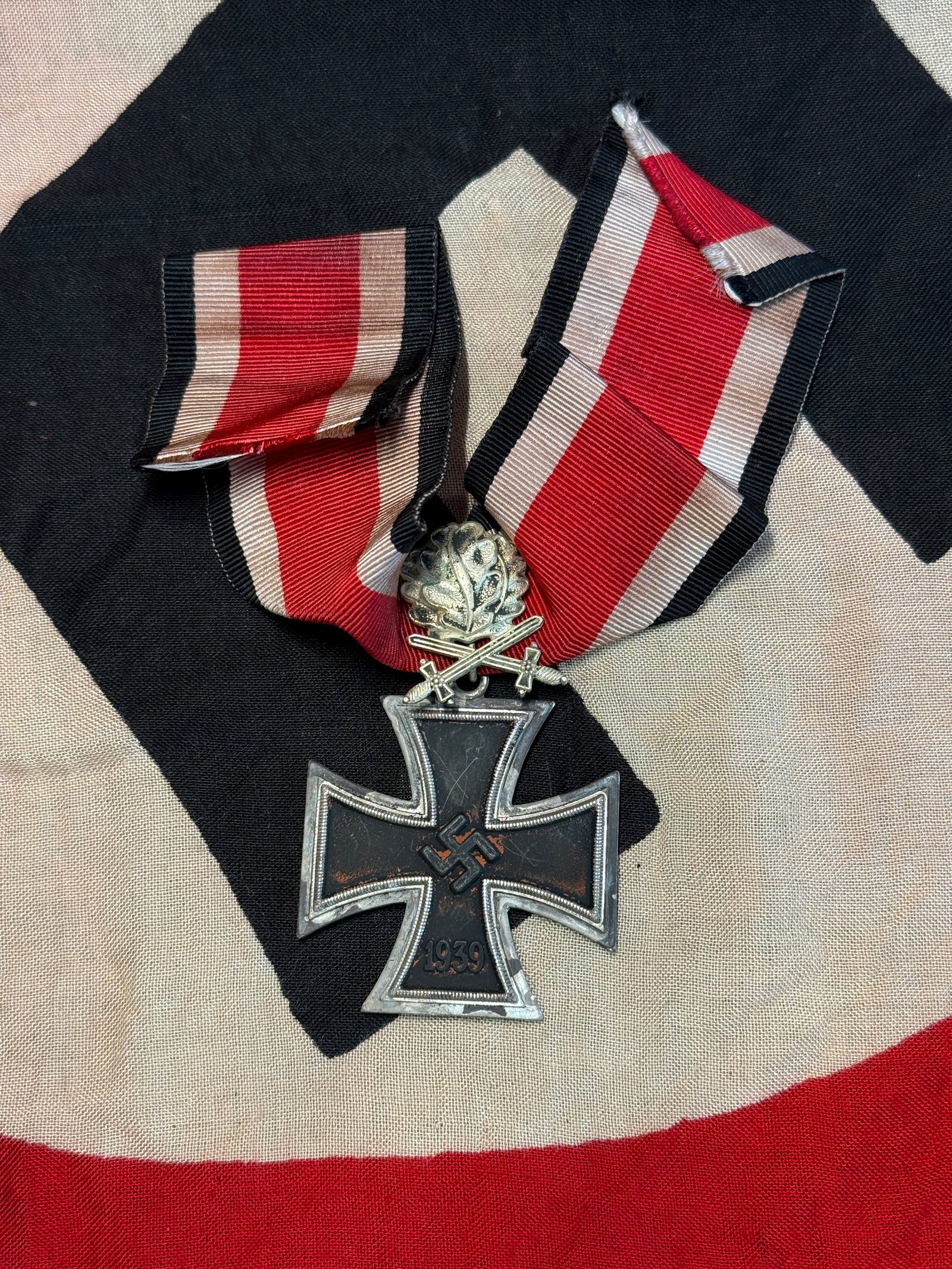 German WWII Knight's Cross of the Iron Cross with Oak Leaves and Swords: Will Be Uploaded