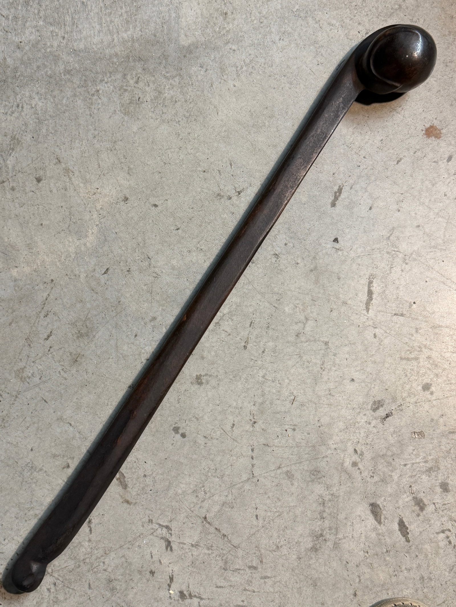 19th Century Native American Ball-Head War Club (1 of 5)