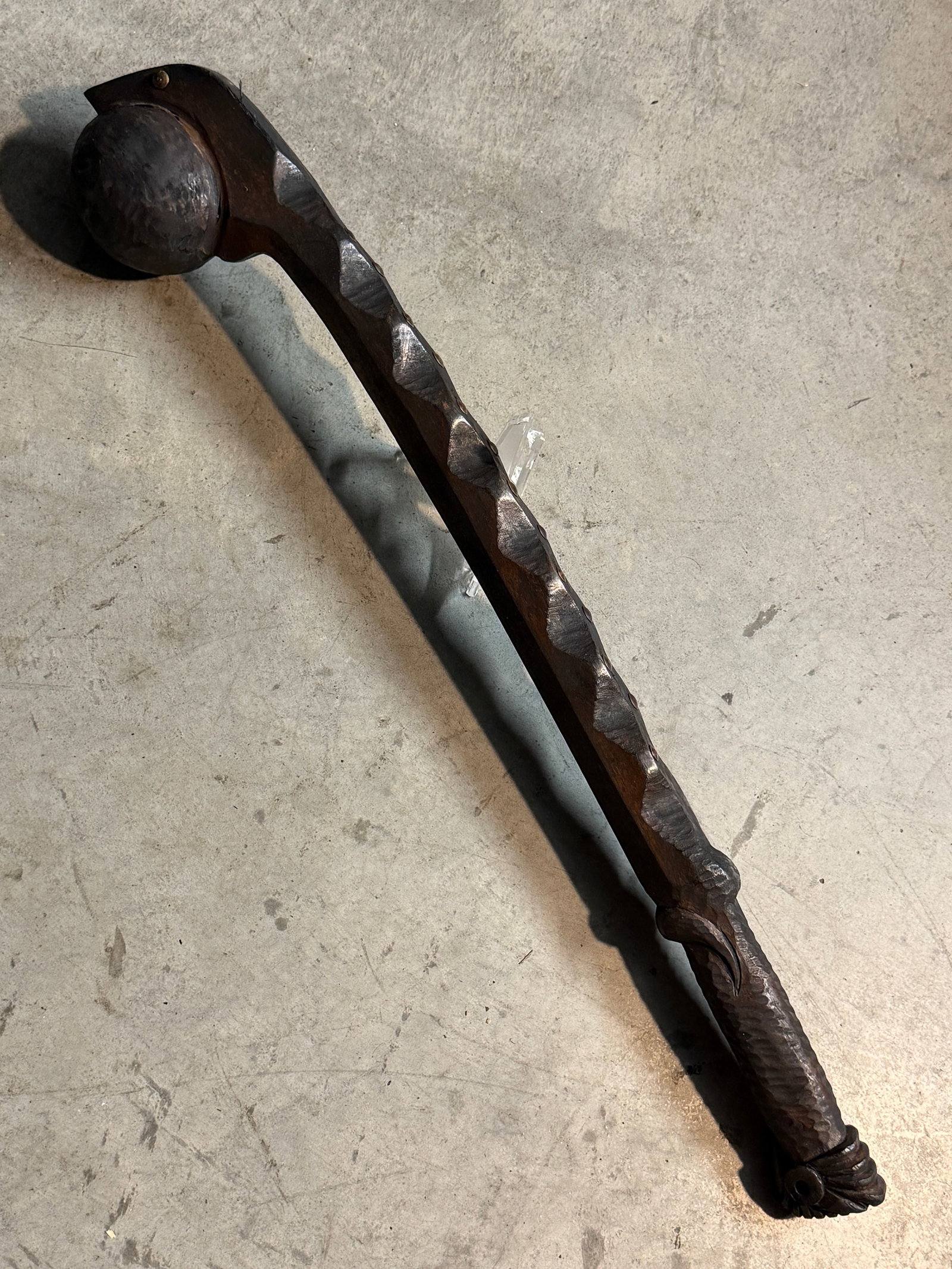 Native American 1800's Ball-Head War Club (Ball Club), Plains or Eastern Woodlands, 19th Century (1 of 7)