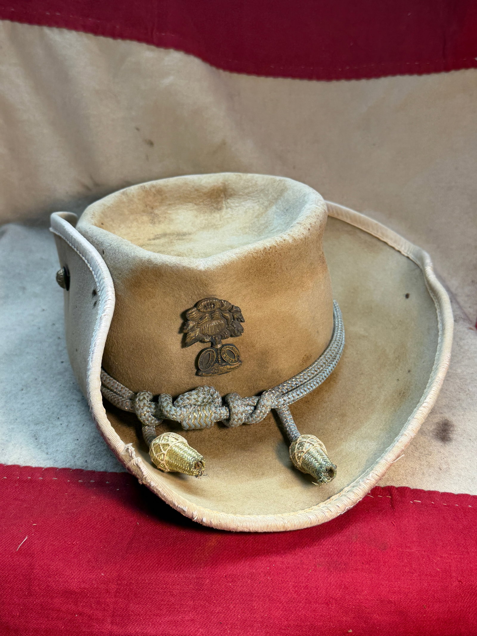 Civil War Identified Confederate South Carolina Staff Officer’s Slouch Hat Cap Kepi (1 of 10)