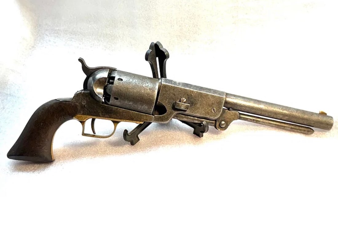 Colt Model 1847 Walker Revolver, U.S. Mounted Service, Marked “C Company No. 8 (1 of 19)
