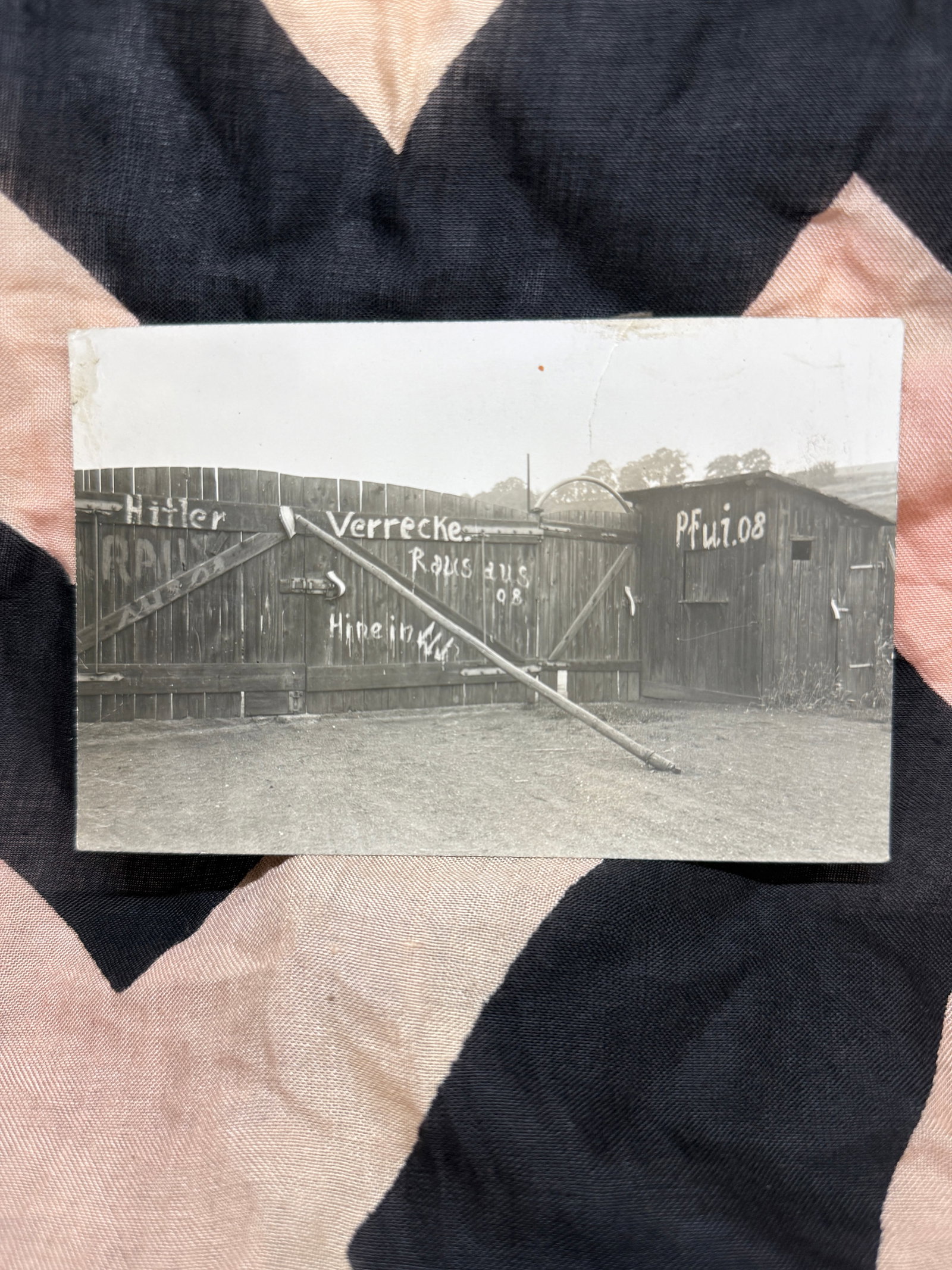 WWII-Era Anti-Semitic Propaganda Photograph (c. 1930s–1940s) (1 of 2)