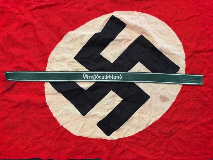 WWII German Army “Großdeutschland?? Cuff Title (Heer Elite Unit Insignia) (1 of 2)