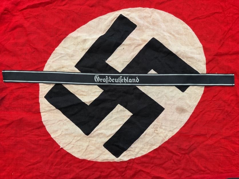 WWII German Army “Großdeutschland?? Cuff Title (Variant Example) (1 of 2)