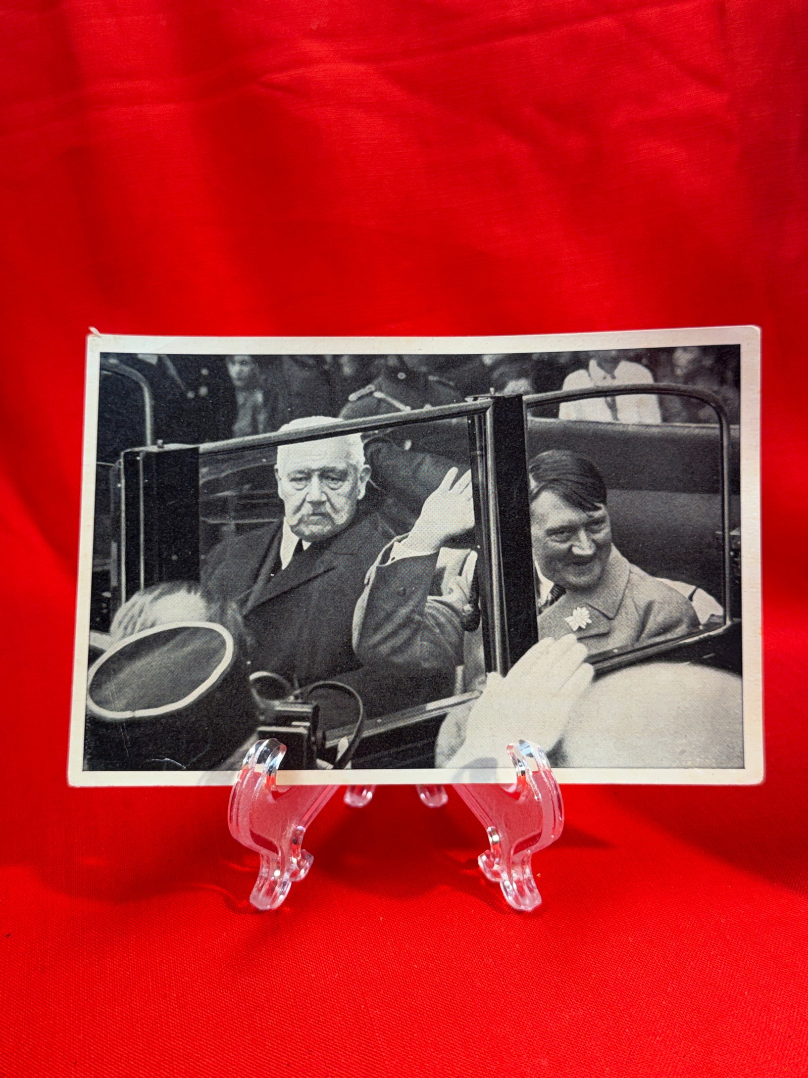 WW2 German Propaganda Image Card: “Reich President and Chancellor, 1 May 1933,?? Germany, c. (1 of 5)