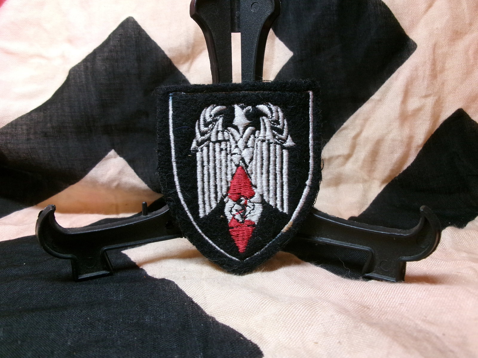 WWII Germany, HJ. A Standard Bearer’s Arm Shield (1 of 3)