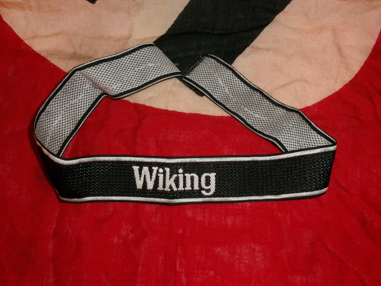WWII Waffen-SS Cuff Title “Wiking?? (5th SS Panzer Division) (1 of 3)