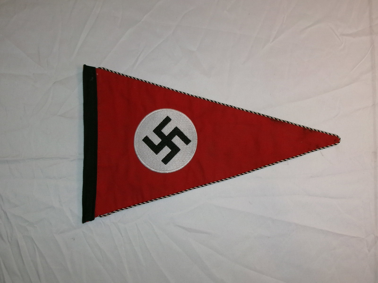 WWII German National Socialist Pennant Flag (1 of 3)