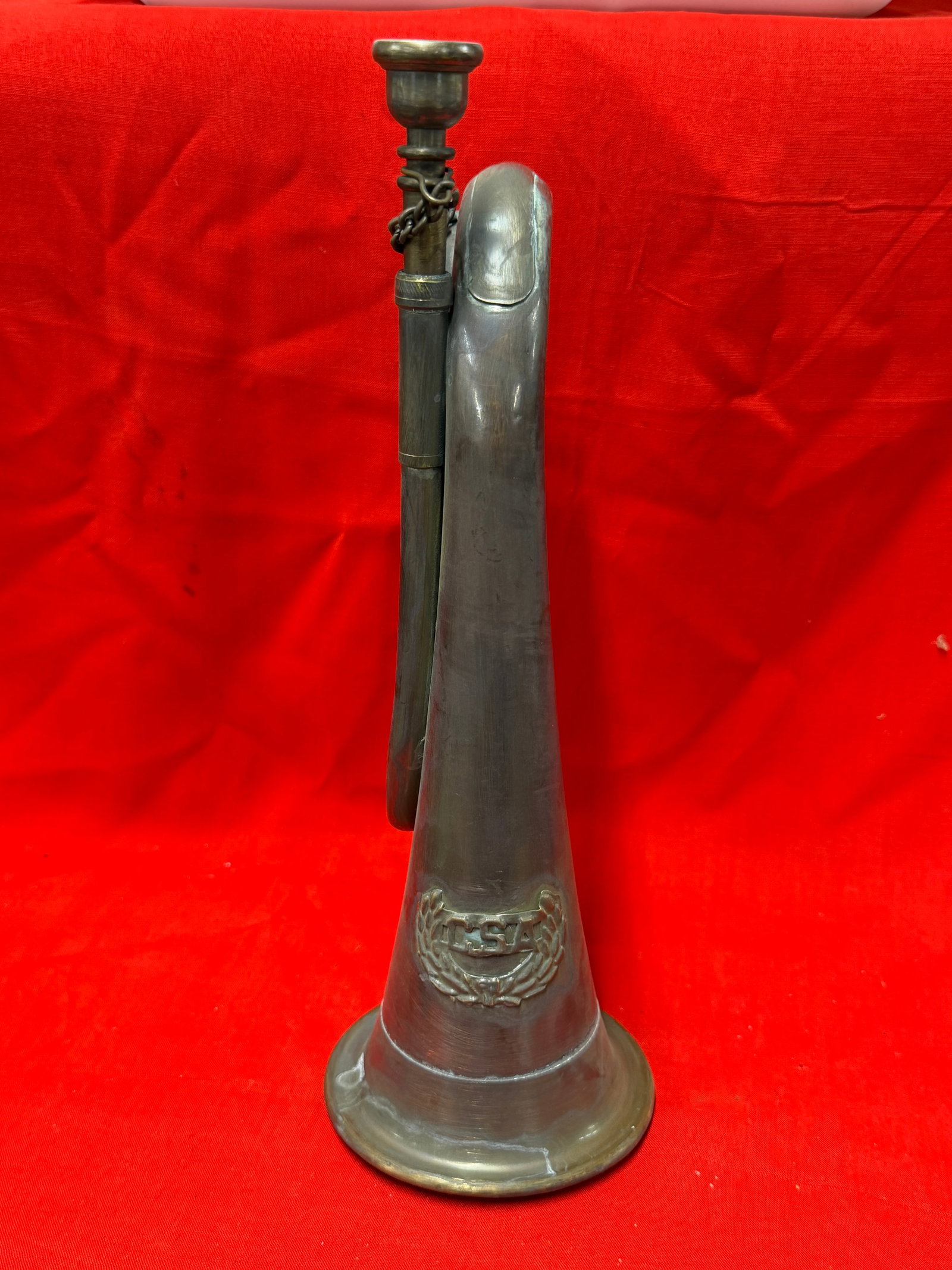 Civil War Confederate CSA Drummer Boy Trumpet (1 of 3)