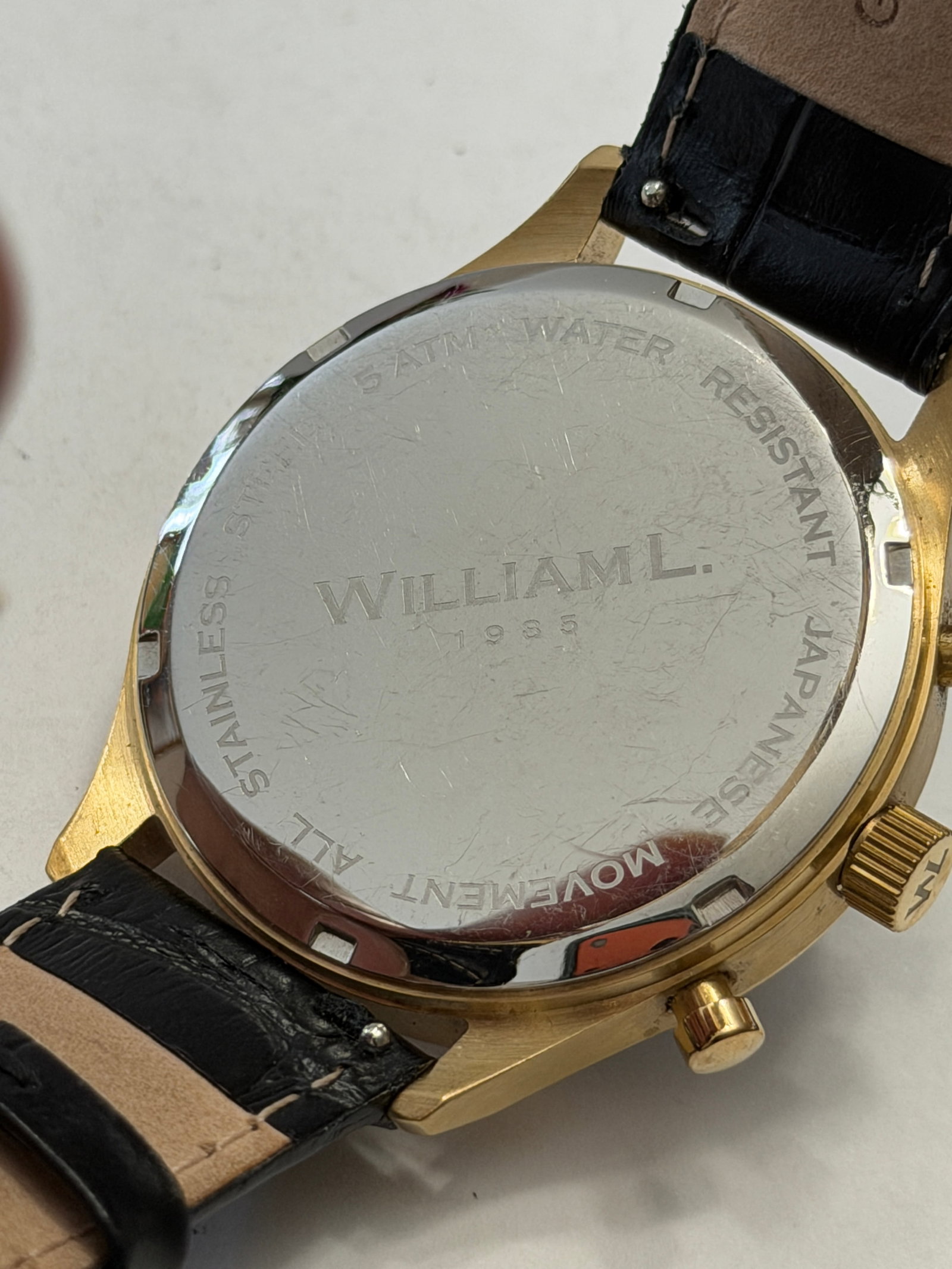 William L. 1985 Multi-Function Quartz Wristwatch - 3