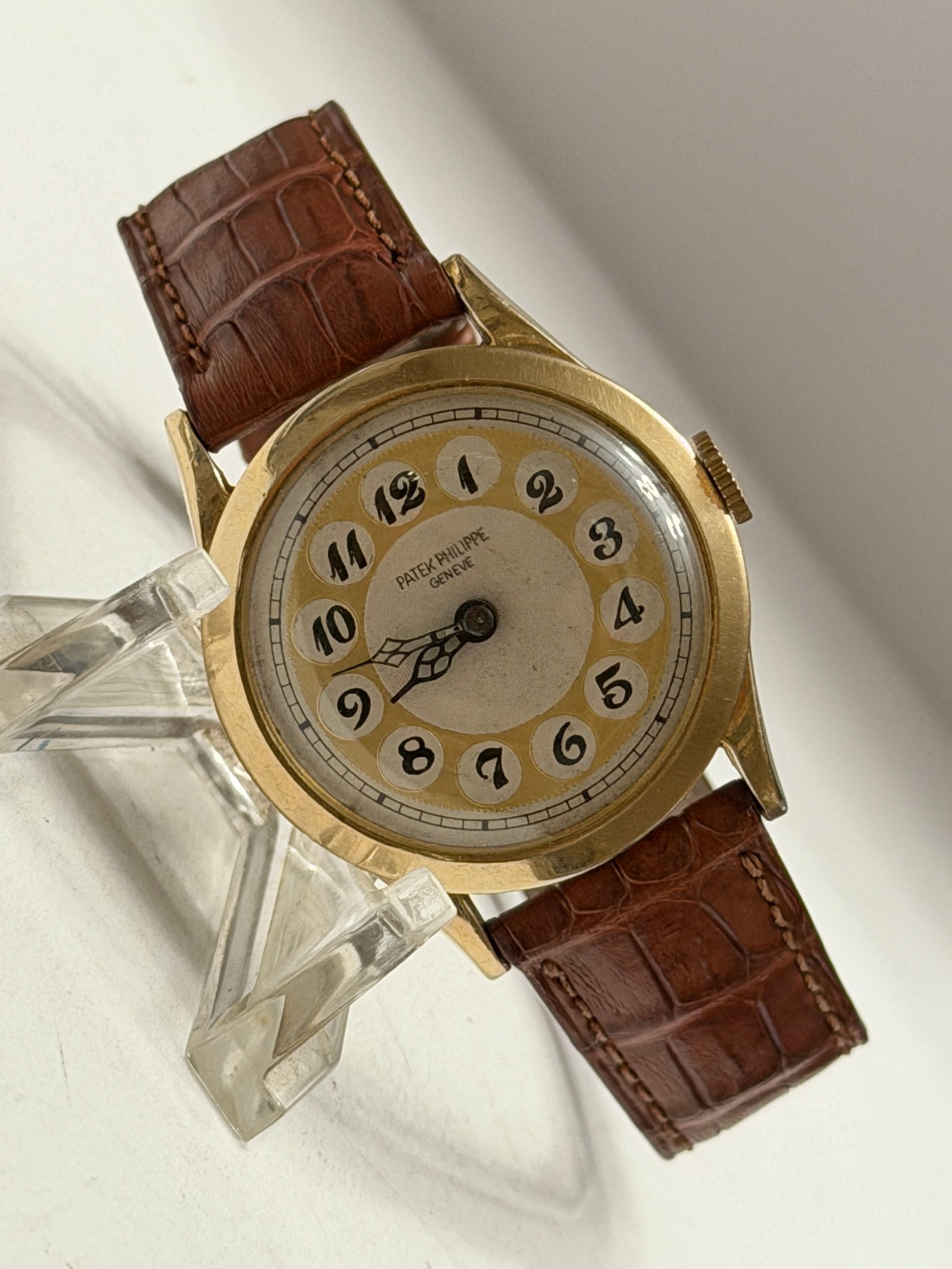 Rare Patek Philippe & Co. Gen?ve Manual Wind Wristwatch in Gold Filled Case (1 of 7)
