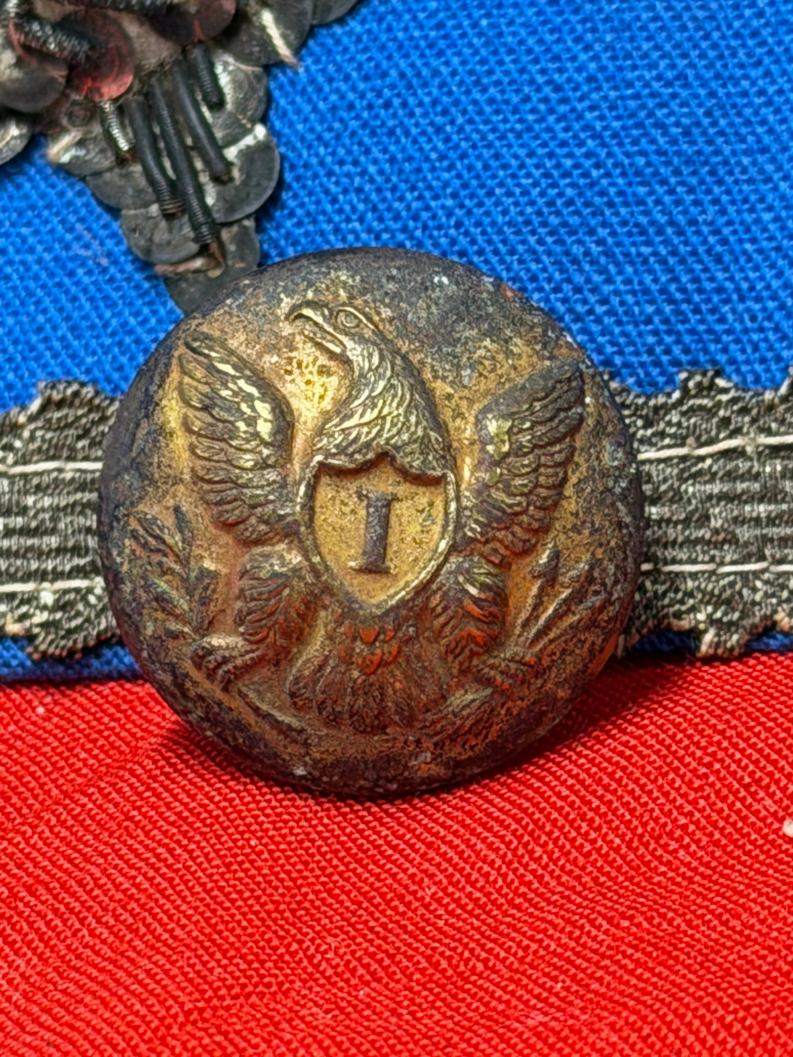 Civil War Era U.S. Army Infantry Coat Button – Scovill Manufacturing Co. (1 of 4)