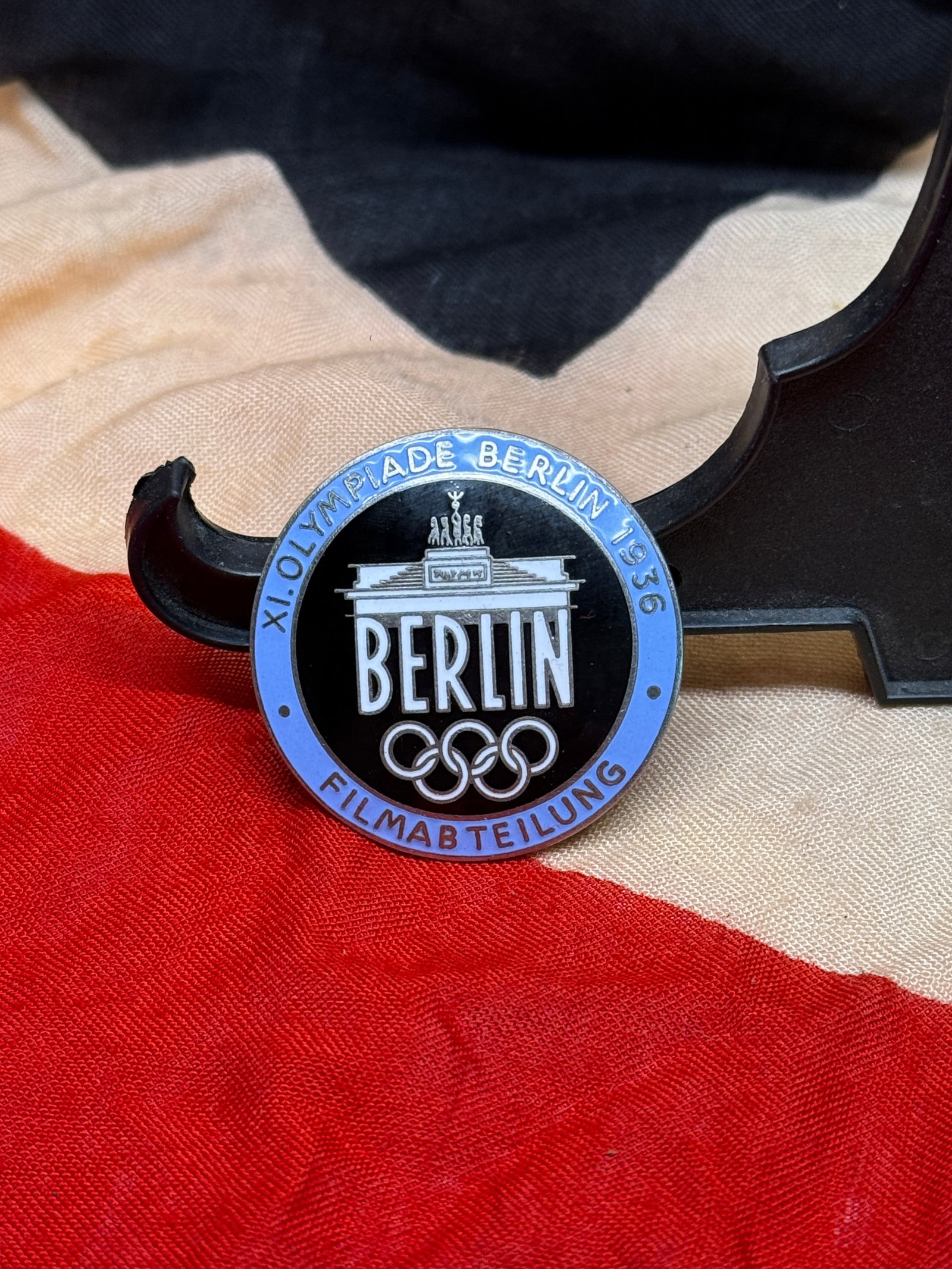 1936 Berlin Olympic Games Film Department Badge By Rob Neff Berlin W57 (1 of 3)