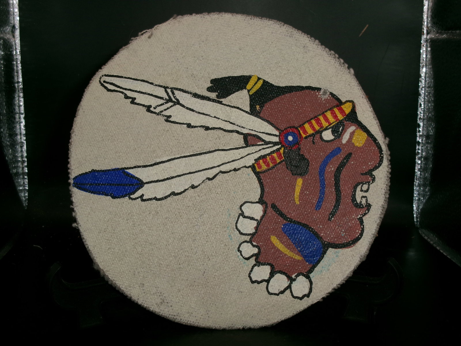 WWII U.S. Army Air Forces “Indian Head?? Cloth Insignia Patch (1 of 4)