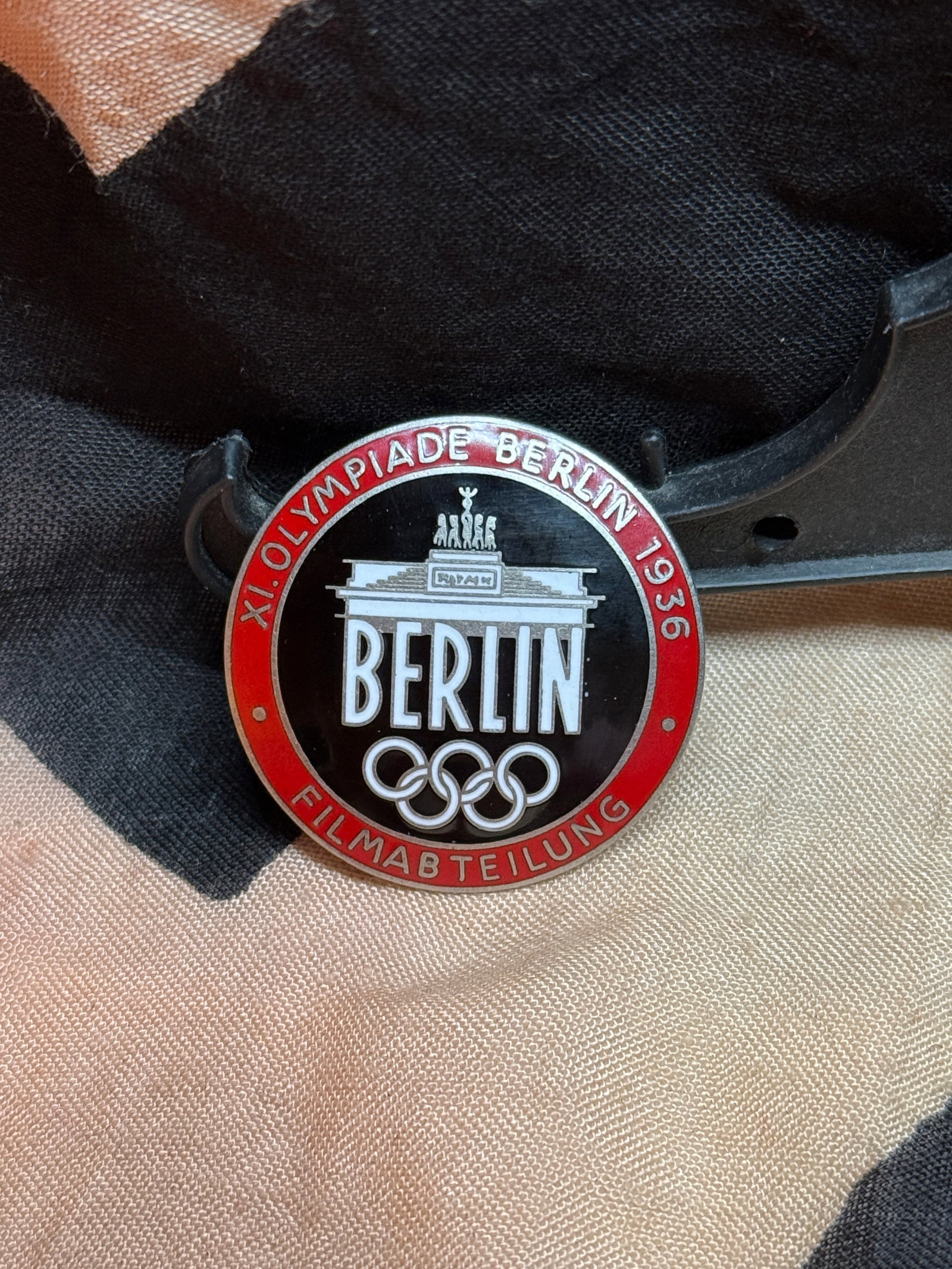 1936 Berlin Olympic Games Film Department Badge By Rob Neff Berlin W57 (1 of 3)
