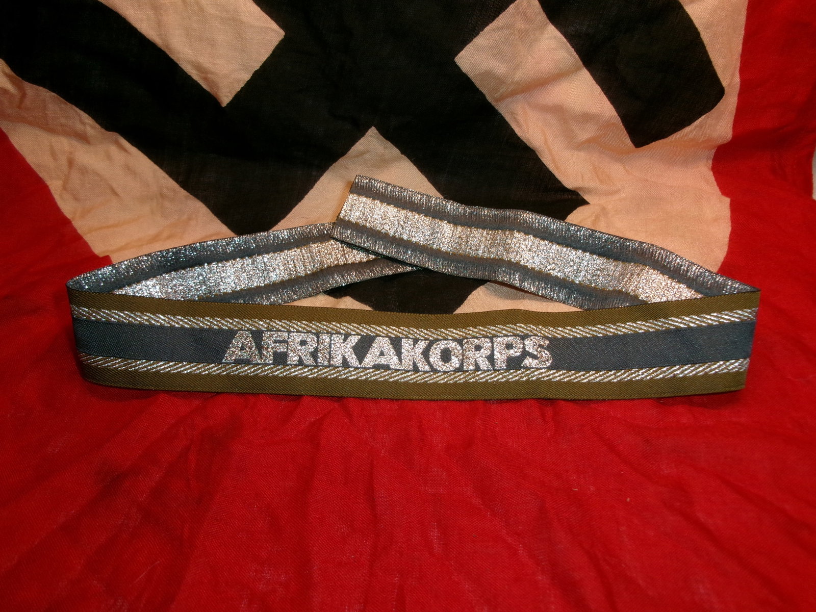 WWII German Afrika Korps Cuff Title (1 of 3)