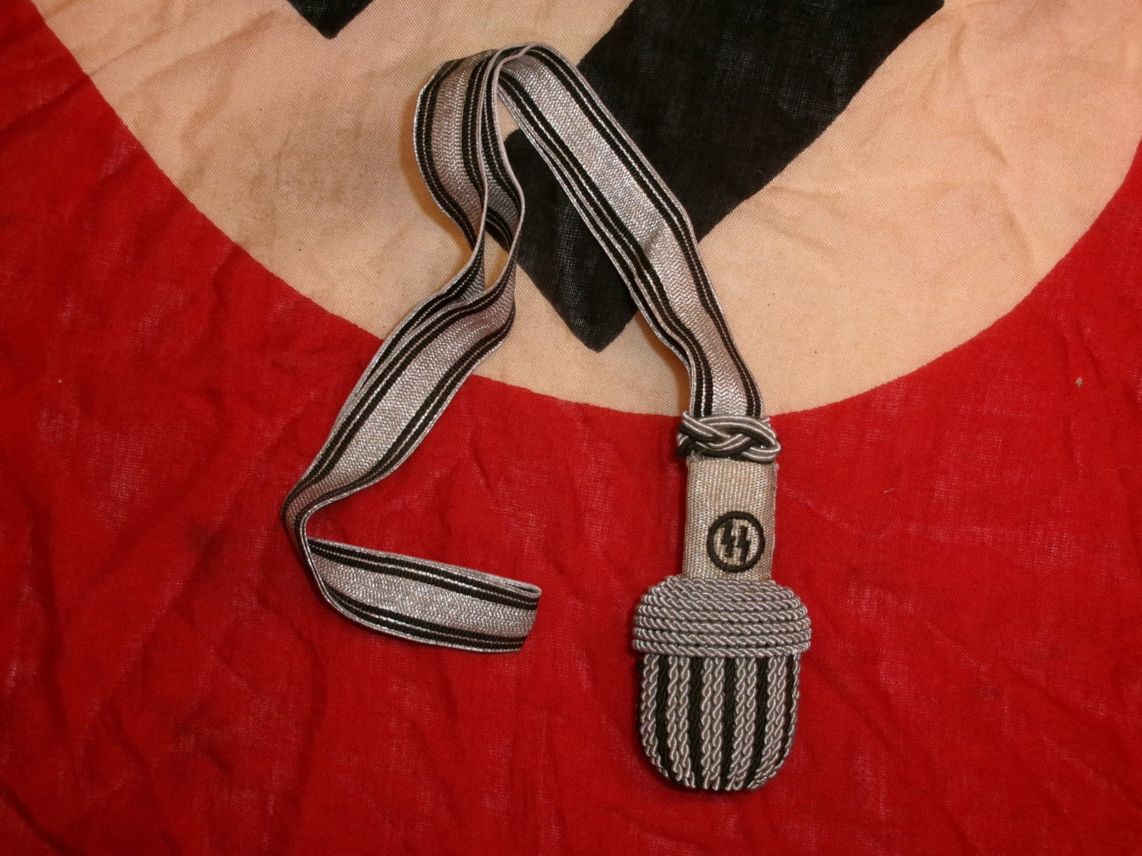 WWII German Waffen-SS Officer’s Sword Portepee (1 of 3)