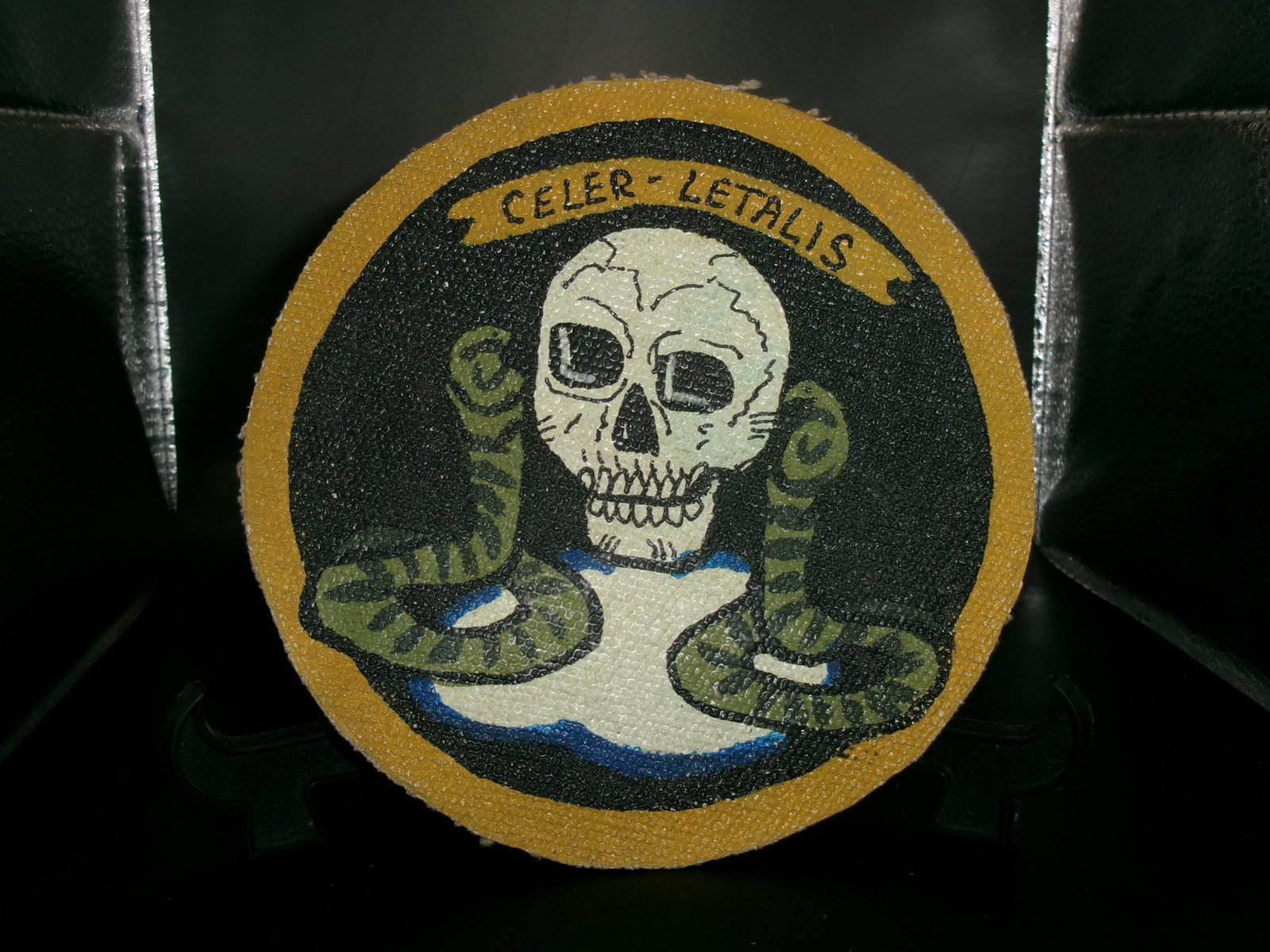WWII USAAF 86th Bombardment Squadron “Celer-Lethalis?? Flight Jacket Patch (1 of 4)