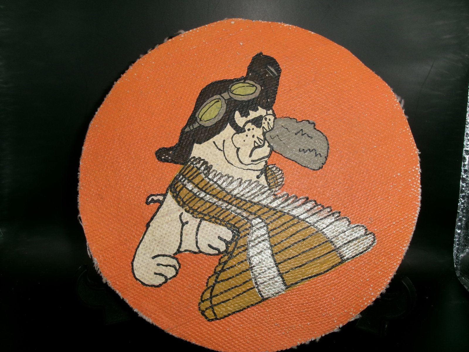 WWII USAAF 394th Fighter Squadron, 367th Fighter Group Cloth Patch (1 of 3)