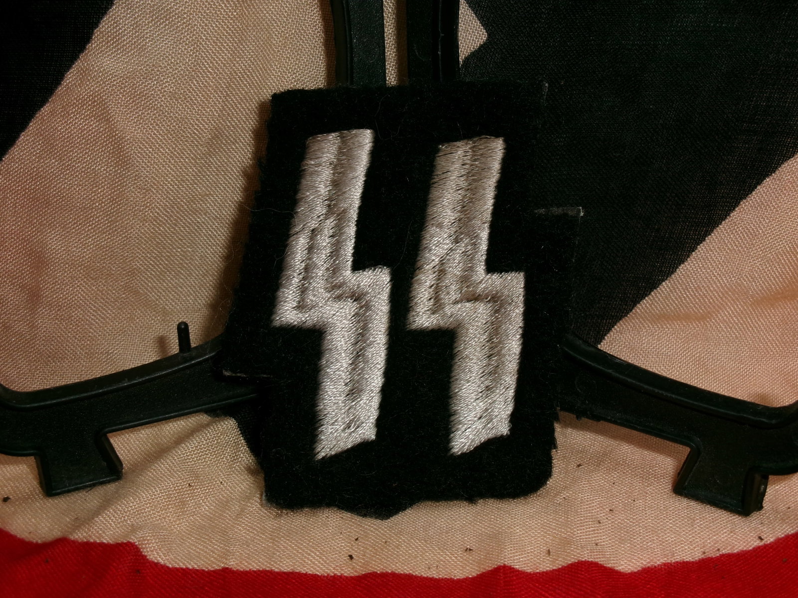 WWII German Waffen-SS Collar Tab Insignia (1 of 3)