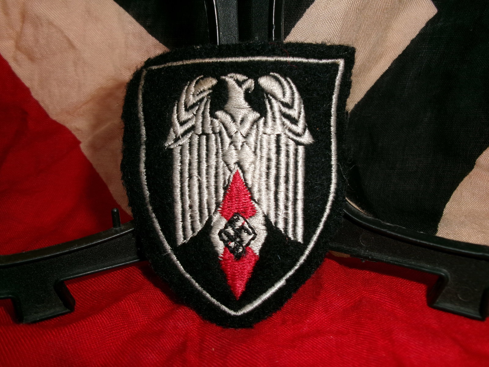 WWII Hitler Youth (Hitlerjugend) Standard Bearer’s Arm Shield Insignia (1 of 3)