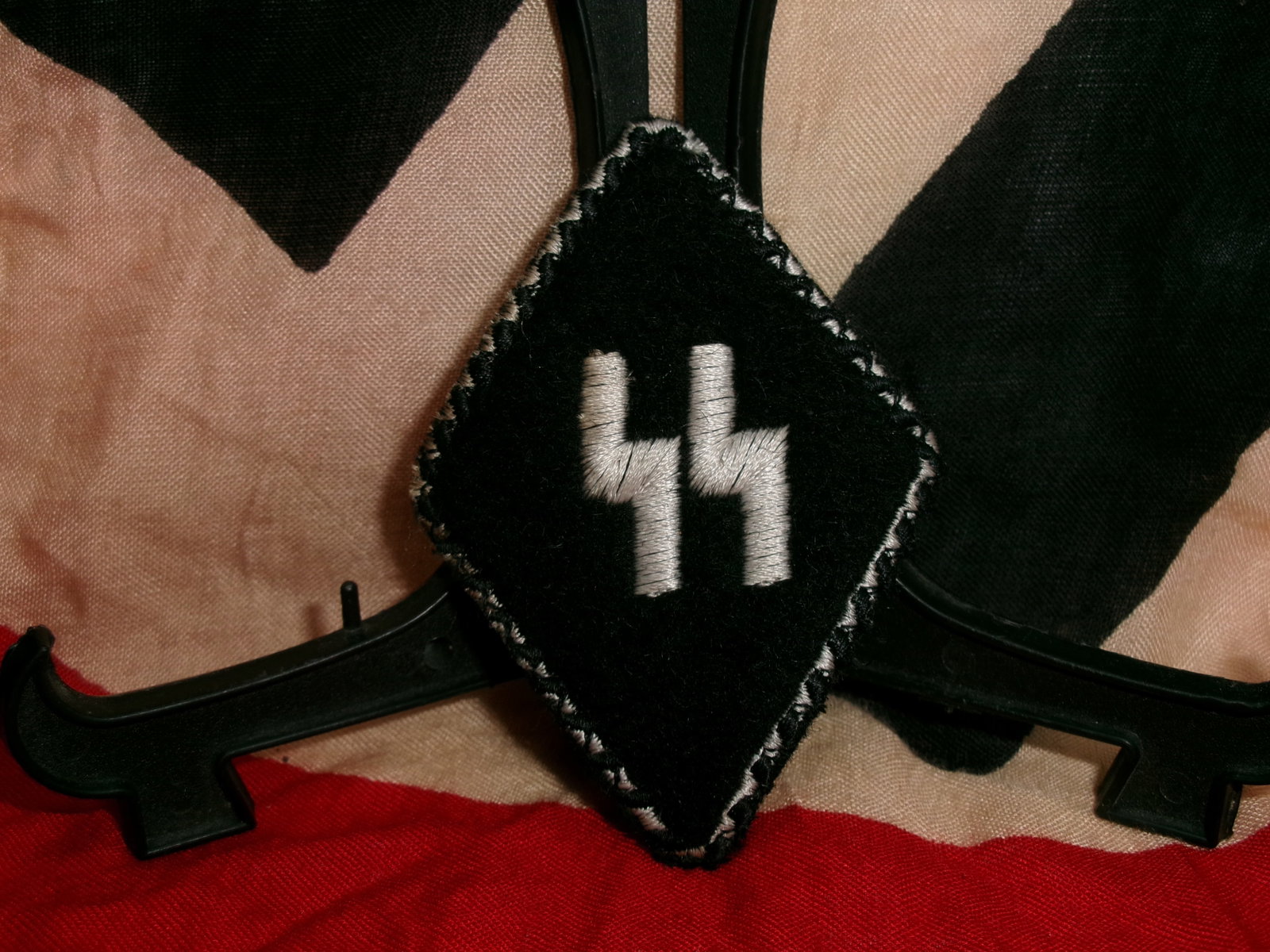 WWII German Waffen-SS Collar Tab Insignia (1 of 3)