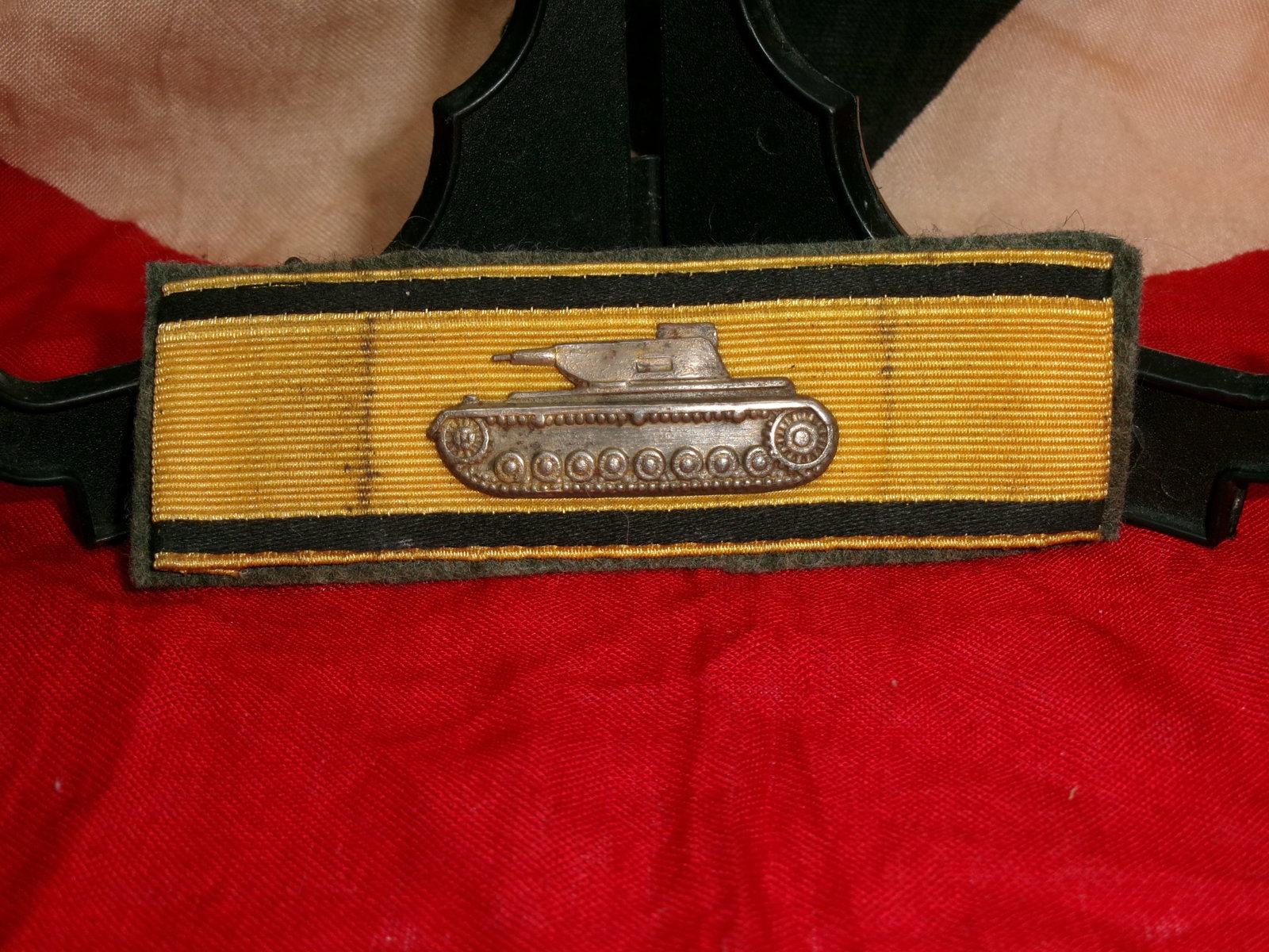 WWII German Panzer Assault Sleeve Insignia (1 of 3)