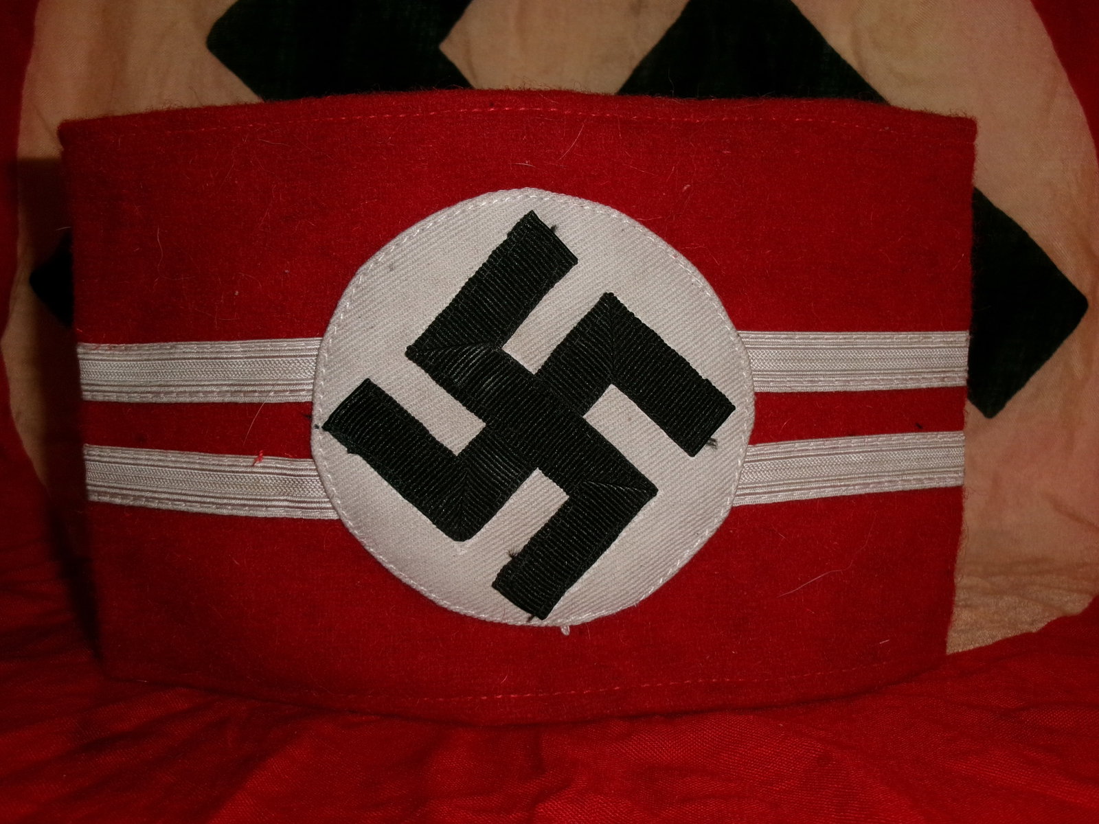 WWII German NSDAP Political Leader’s Armband with RZM Tag (1 of 5)