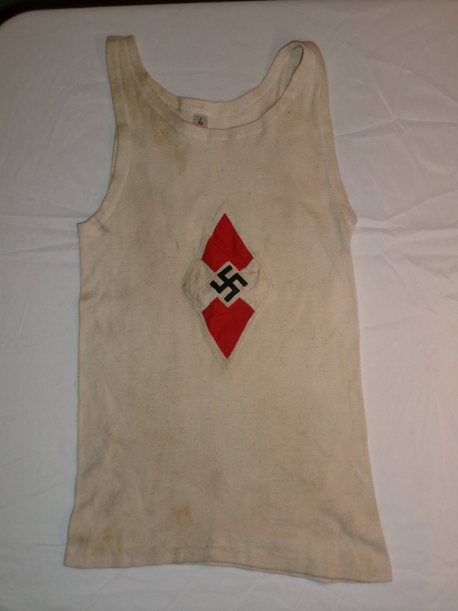 WWII German BDM (Bund Deutscher Mädel) Athletic Top - Hitler Youth (1 of 5)