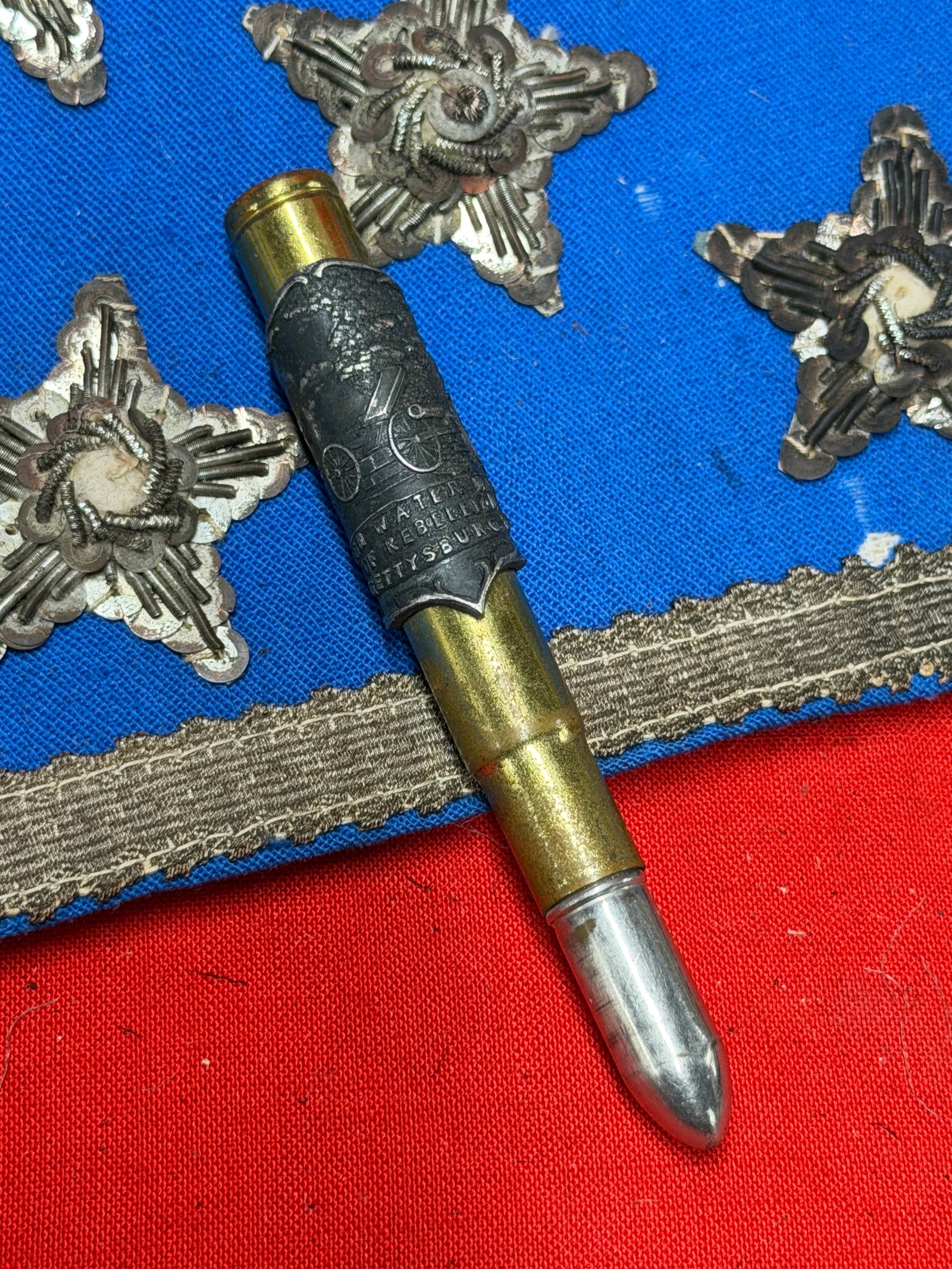 Gettysburg Battlefield Souvenir Bullet Cartridge Mechanical Pencil – High Water Mark of the (1 of 7)