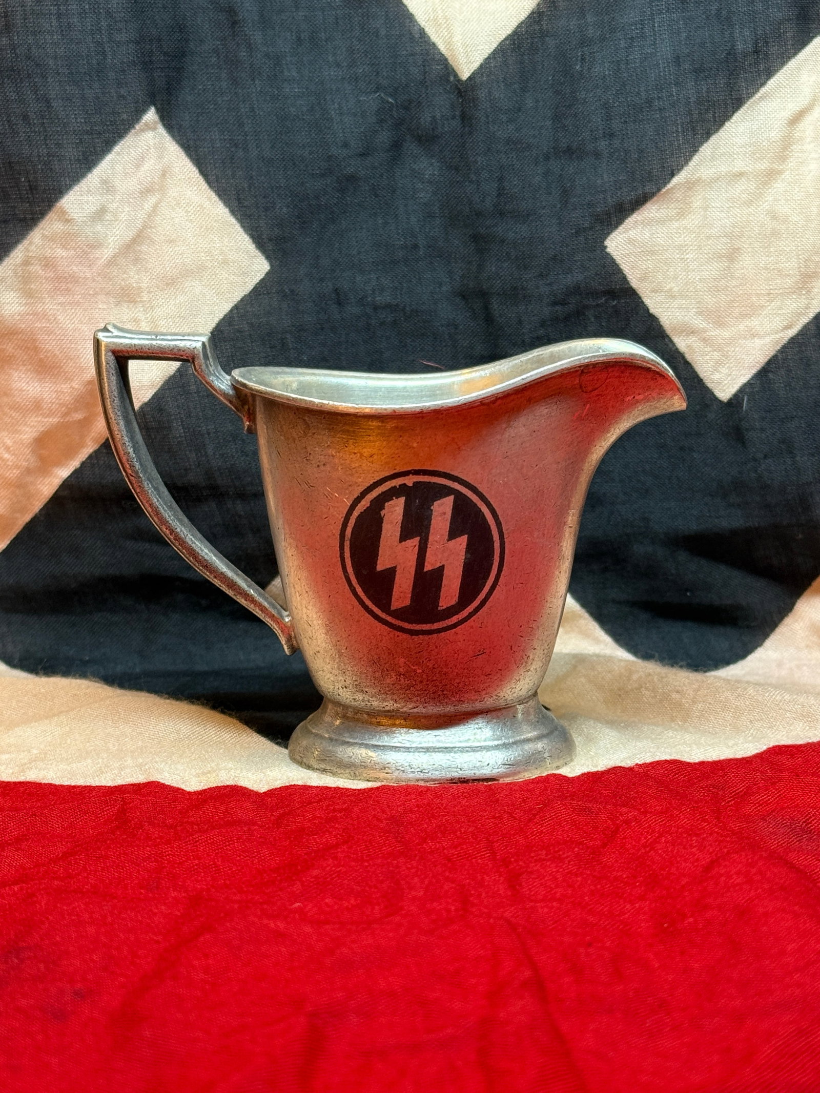 WWII German SS-Insignia Creamer Pitcher (1 of 5)