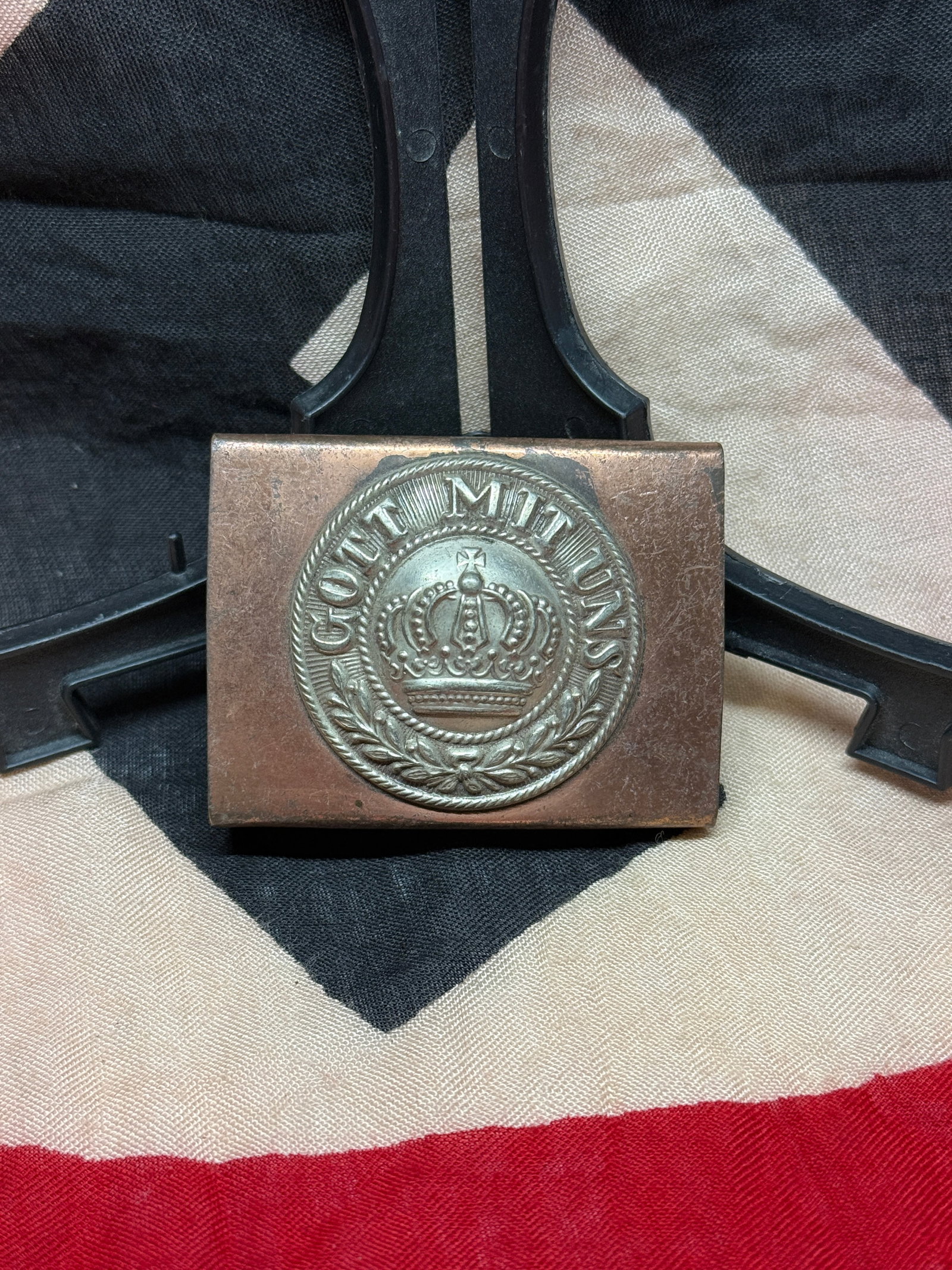 Imperial German “Gott Mit Uns?? Army Belt Buckle (WWI Era) (1 of 3)