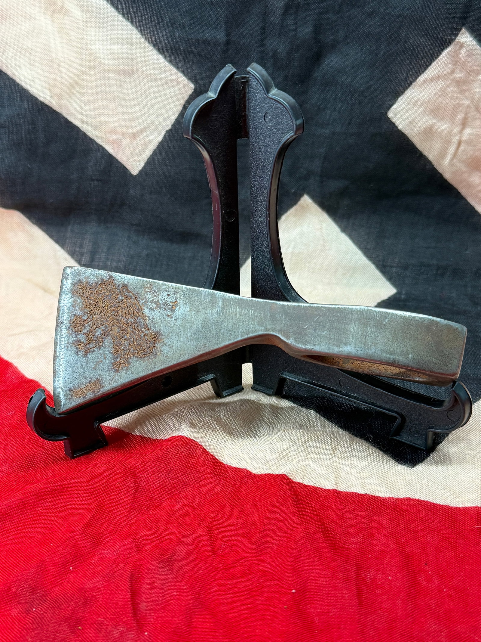 WWII German Kriegsmarine 5th Torpedo Boat Flotilla Commemorative Axe Head (1 of 5)