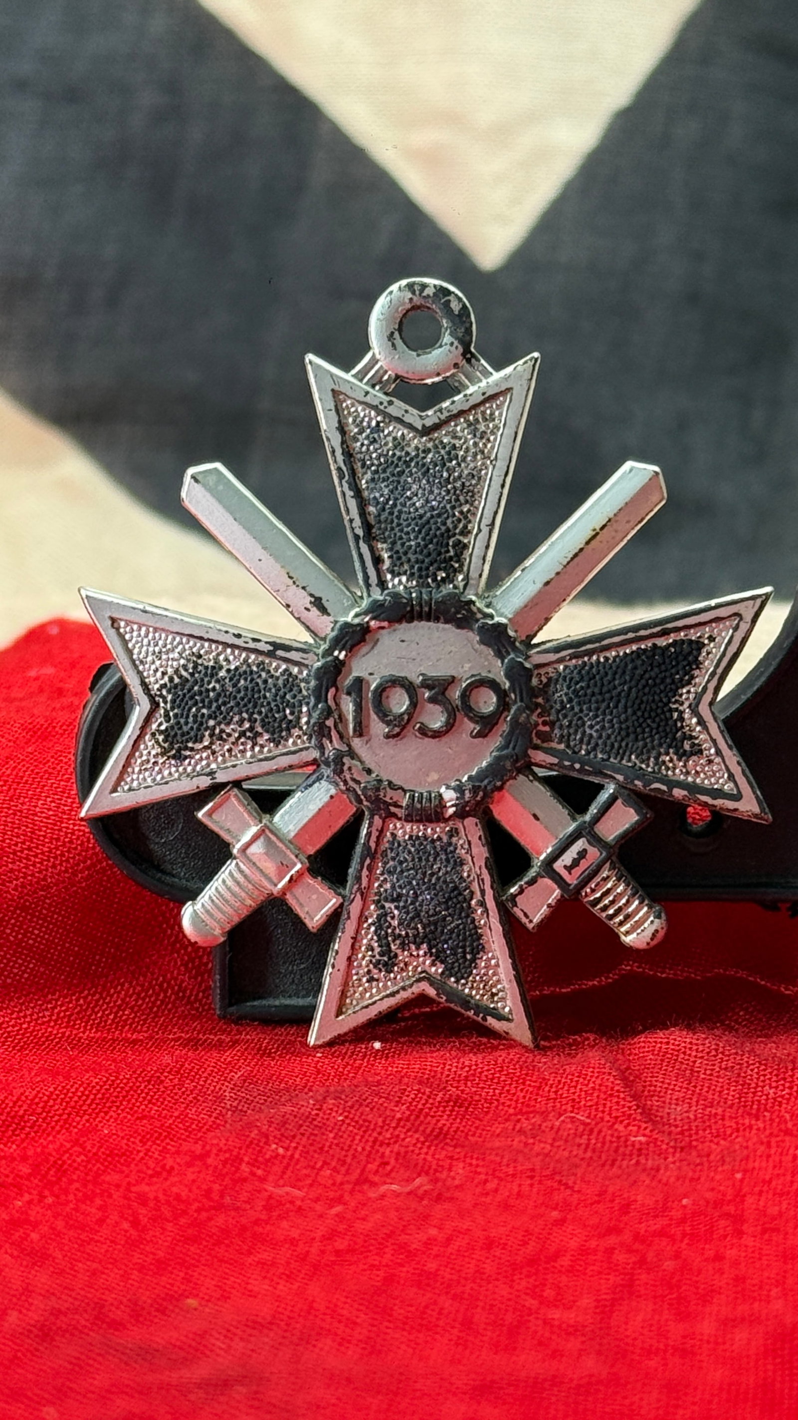 WWII German War Merit Cross 2nd Class with Swords Medal (1 of 3)
