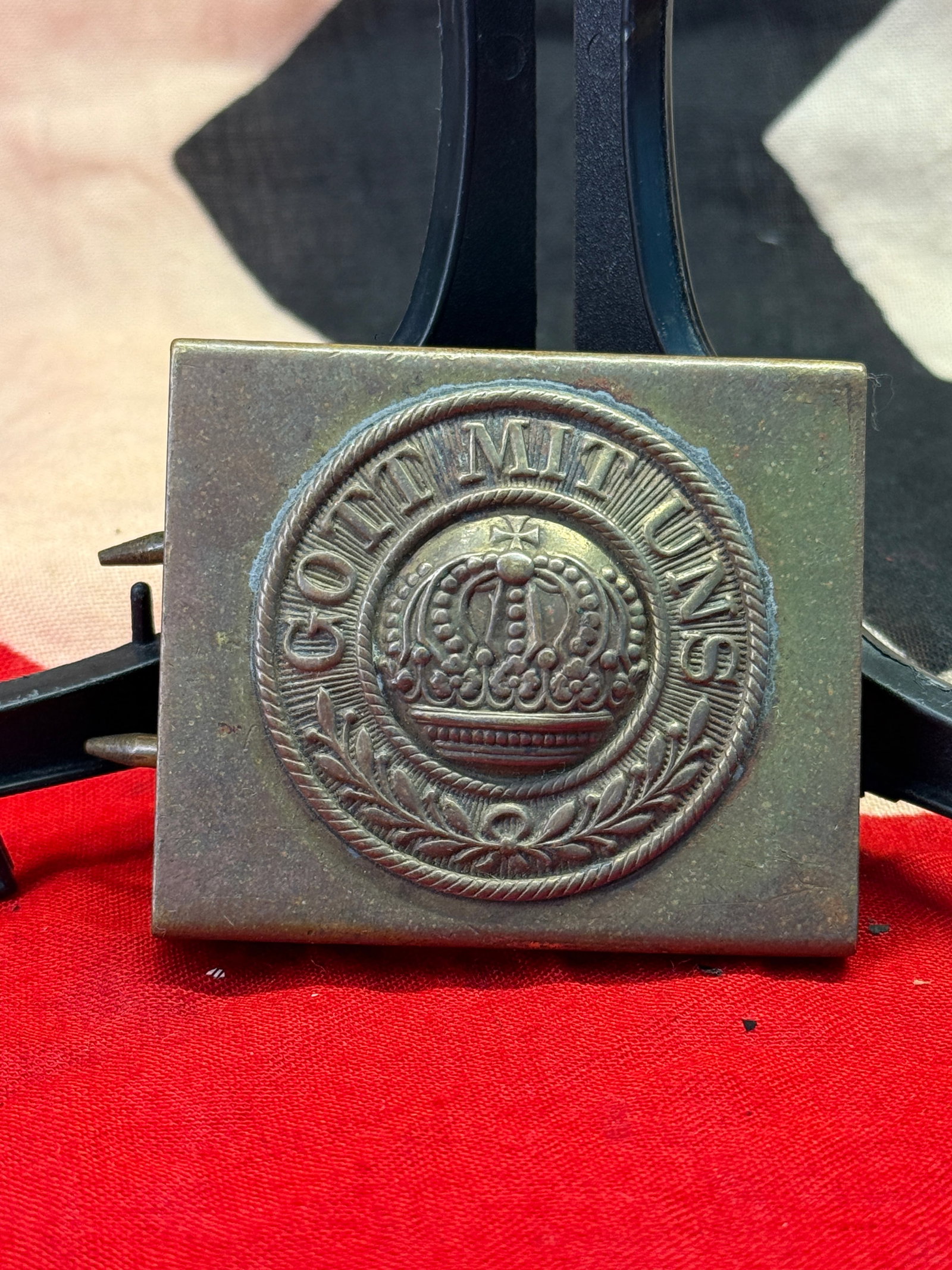 WWI German Gott Mit Uns Imperial Belt Buckle (1 of 3)