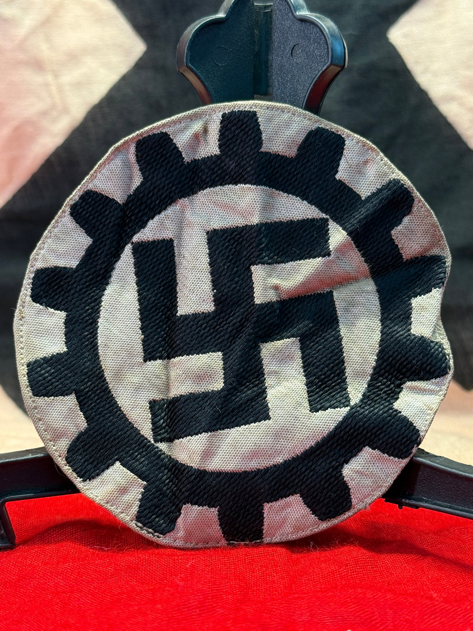 WWII German Deutsche Arbeitsfront (DAF) Sleeve Insignia (1 of 3)