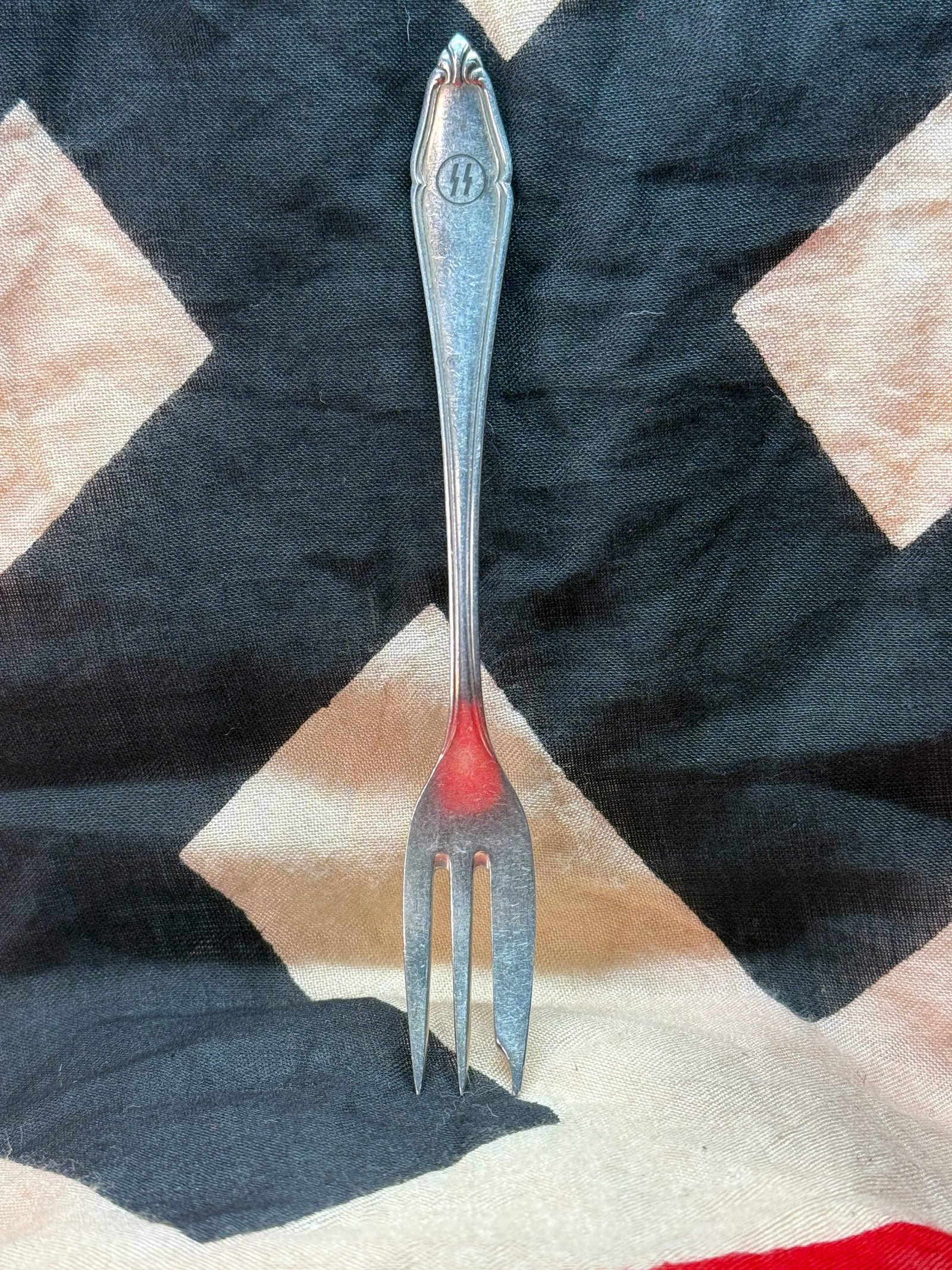 WWII German SS Mess Hall or Canteen Fork (1 of 5)