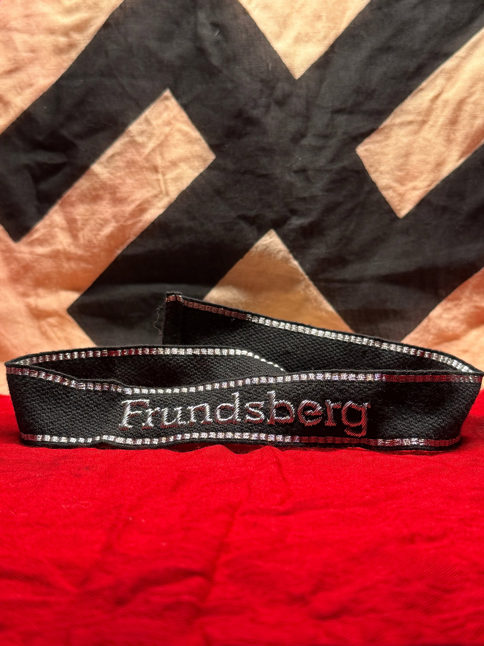 WWII German Waffen-SS “Frundsberg?? Cuff Title (1 of 2)