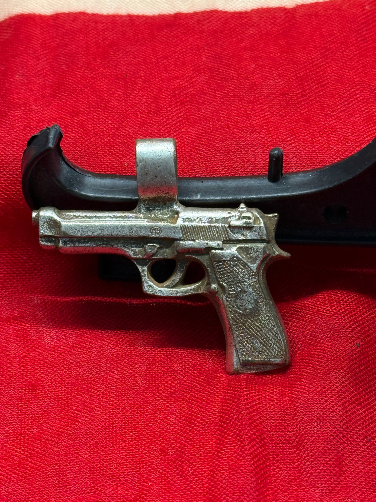 WWII German Officer Pistol Pendant (1 of 4)